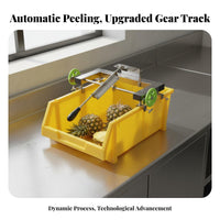 Professional Pineapple Peeling Machine Fast and Efficient Stainless Steel Pineapple Corer Rust Resistant Easy to Clean