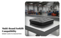 Aftermarket Part Forklift Seat Cushion Wear-Resistant Replacement Forklift Seat Pad Easy Installation for Warehouse, Outdoor, Factory