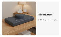 Anti-Collapse Beauty Bed Pillow High-Rebound Foam Face Hole Pillow Skin-Friendly Material for Spa Therapists, Home Users, Rehab Center
