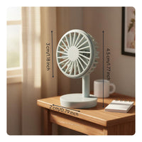 Detailed Design OB11 Scale Fan Lightweight Miniature Electric Fan Scene Prop for Miniature Scene