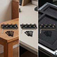 Neck-End-Only Guitar String Lock with Screws Electric Neck-End-Only Guitar String Lock Sturdy Hardware for Luthier