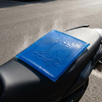 Motorcycle Seat Cushion Gel Pad Layered Motorcycle Gel Cushion Cooling Seat Pad Pressure Relief Waterproof