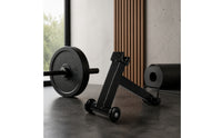 Barbell Plate Changer Back-Saving Deadlift Jack Compact Barbell Lifter with Cradle for Powerlifters, Weightlifters, Deadlifts, Strength Training
