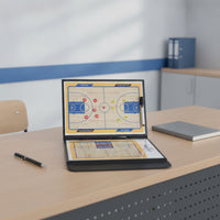 Basketball Tactic Dry-Wipe boardErase Basketball Tactic Board for Team Meetings