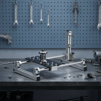 Saw Grinding Machine Bracket Stable Angle Stand with Sliding Assembly Quick Angle Stand for Hobbyists