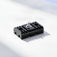 4 Pieces Vibration Isolation Pad Shock-Absorbing Rubber Block with Stud Anti-Vibration Rubber Blocks Load-Bearing Low-Height