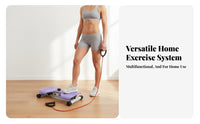 Calorie-Burning Calorie-Torching Waist Rotator Machine Non-Slip Footplates Silent Waist Exercise Board Full-Body Toning for Home Use, Office