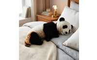 Super Soft Stuffed Animal Pillow Cute Fuzzy Body Pillow Cuddly Fuzzy Toy with Tail Fuzzy for Children, Teens, Bedroom, Nursery, Living Room