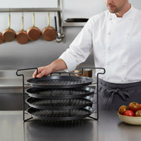 Hot Pot Ingredient Holder Thickened Design Foldable Serving Stand 3-Tier Food Rack Long-Lasting Kitchen Organizer for Parties