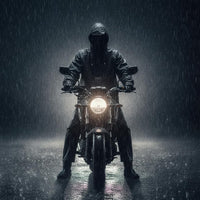 Full Body Coverage Motorcycle Rain Suit Windproof Split Raincoat Set Lightweight Reflective Waterproof Rain Suit Breathable for Motorcyclists, Riders, Rainy Weather, Outdoor Travel