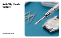 Watch Screwdriver Exact U-Shaped Screwdriver Watch Band Removal Tool Non-Slip Grip Small-Sized and Portable for Watchmakers