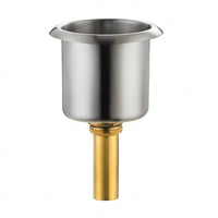 Embedded Stainless Steel Sink Insert Replacement Sink Insert with Flanged Rim Heavy-Duty Deep for Bartenders, Commercial Kitchens