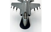 F-35A Model with Display Stand Gray fighter Fifth Generation Fighter Model Collectible for Adults