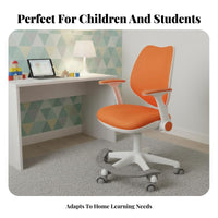 Ergonomic Design Adjustable Rolling Chair for children Padded padding Adjustable Splitrear Kids Chair Breathable spine supportrest children's Furniture Support for Students, Teenagers, Study Room, School, Home, Bedroom