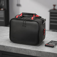 Portable Fiber Light-Conducting Tool Bag Padded Tool Bag with Shoulder Strap Wear-Resistant Spacious for Technicians