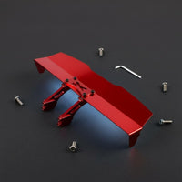 1/16 Scale RC  Metal Rear Wing Assembly Anodized coating Tail Wing CNC Machined Hobby Accessory