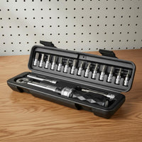 Precision Accuracy Cycling Tightening Force Wrench Kit Micro Adjustment Bike Tightening Force Wrench Set Bits Bike Repair Kit for Cyclists, Cycling Maintenance, Garage