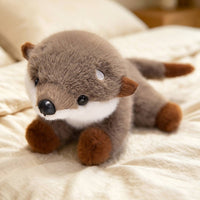 Lying Stuffed Animal Cute Cuddly Toy Cozy Washable for Children, Nursery, Travel