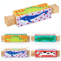 Rotating Block Puzzle Grip Training Twist and Match Puzzle Toy Hand-Eye Coordination Rotate and Twist Blocks for Infants, Preschoolers