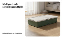Rolling Underbed Drawer Wheeled Design Under-Bed Rolling container compact