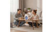 Rechargeable Desktop Humidifying Fan Portable Humidifying Fan with Carry Strap Compact Cordless for Students