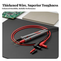 High Temperature Resistant Multimeter Test Leads Contact Tips Digital Multimeter Probes Long-Lasting for Electricians, DIY Enthusiasts