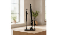 Metal Sculpture Minimalist Abstract Sculpture Contemporary Metal Figurine for Homeowners, Art Collectors, Living Room, Entryway, Shelf
