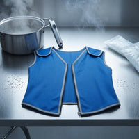 Sleeveless Cooling Vest Smooth Material Cooling Vest Lightweight Apparel for over Clothing