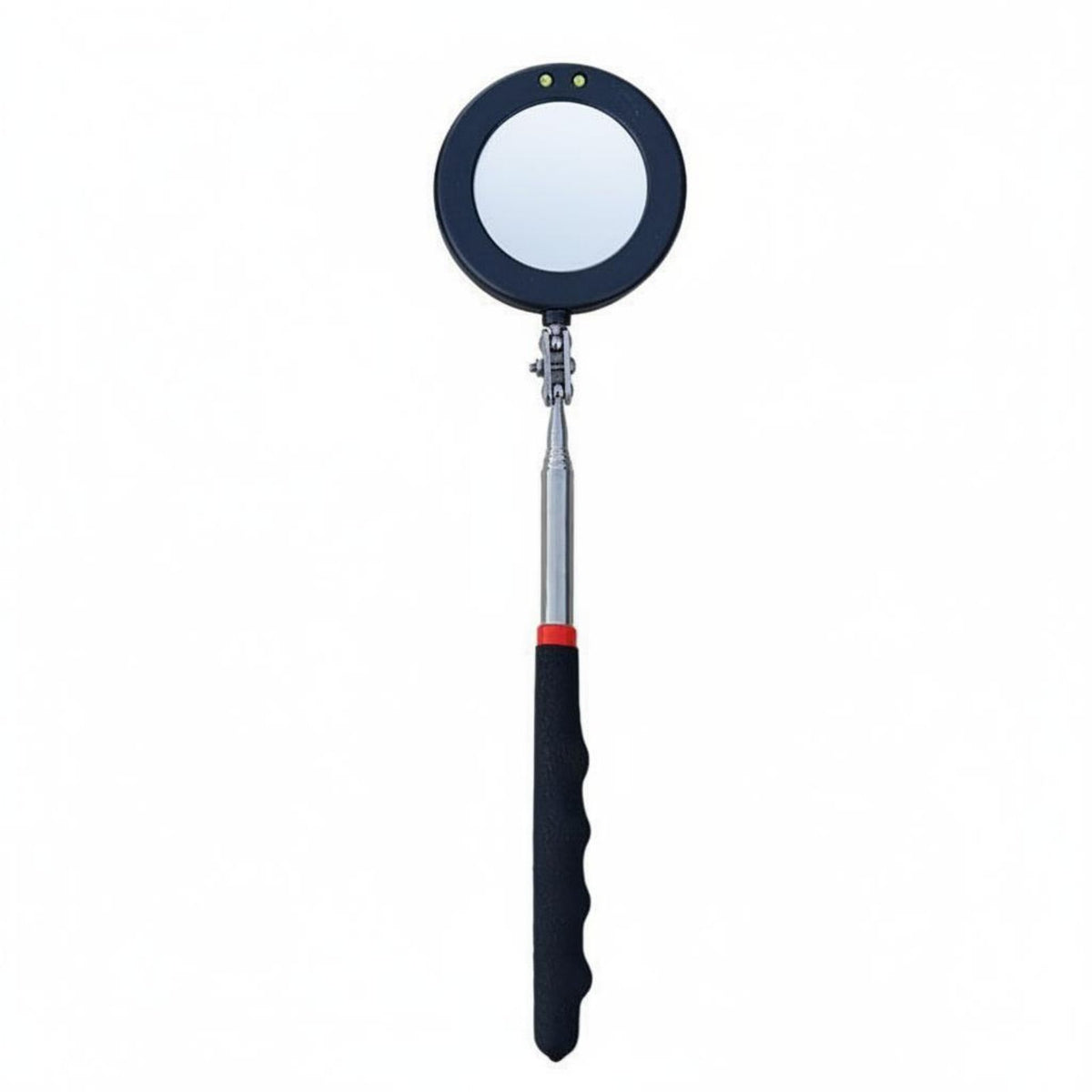 Under Vehicle Inspection Mirror Portable and Lightweight Telescoping Inspection Mirror Hand Tool Replaceable Battery