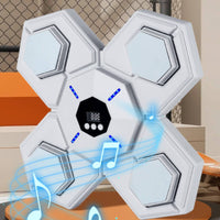 Rechargeable Wall-Mounted Boxing Target Digital Display Smart Boxing Target Soft Striking Surface Bluetooth Punching Machine ABS+PC Shell