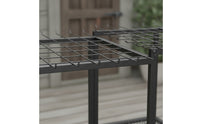 Three-Tier Garden Tool Organizer Freestanding Garden Tool Rack Rustproof Compact for Gardeners, Garage