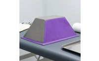 Flat Top Trapezoid Balance Block Wide Base Gymnastics Block Stitched Seams Mind-Body Practice Brick Gray