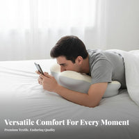 Great Gift Idea Ergonomic Phone Pillow Breathable Textile Multi-Functional Backrest Pillow Removable Washable Cover