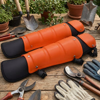 Hard-Shell Mowing Shin Guards Secure Fit Vegetation Eating Leg Protectors Defensive Trimmer Gaiters Segmented for Yard Work