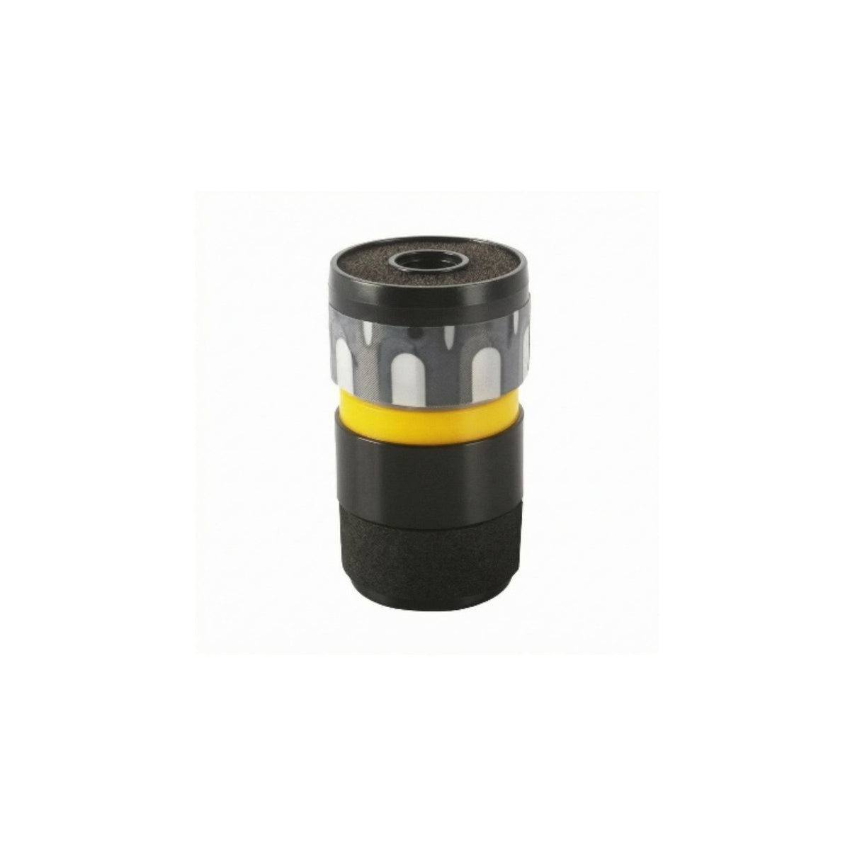 Black Gray Yellow Finish Replacement Mic Core Mesh Top Dynamic Mic Capsule Foam Base Dynamic Mic Capsule Cylindrical for Repair Work