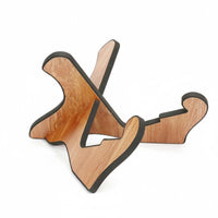 Foldable Wooden Guitar Stand Easy to Carry X Guitar Stand Decorative Music Accessory Long-Lasting for Studio, Stage
