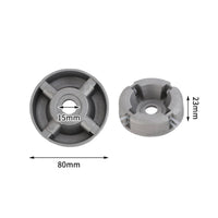 Aluminum Grass Trimmer Head Heavy Duty Trimmer Head with Nylon Line Compact Hardware Thickened for Gardeners, Landscapers, Garden Weeding, Yard Maintenance