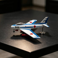 86F Model  Aerobatic Fighter Jet Model Gift Die-Cast Aircraft for Aviation Enthusiasts, Collectors, Office