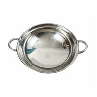 Cooking Pot with Lid Stainless Steel Mini Hot Pot Anti-Overflow Design Kitchenware for Home Dining