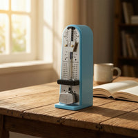 Mini Mechanical Metronome Portable Metronome with Pendulum Accurate Pace for Instrumentalists