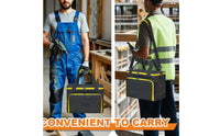 Tool Storage Bag with Removable Cases Soft-Sided Tool Storage Bag with Shoulder Strap Rugged Work Tote for Technicians, Home Improvers, Workshops