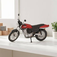 1:64 Motorcycle Model Detailed Small Collectible Spoked Wheels