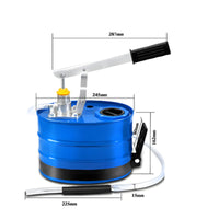 Portable Gear Fluid Pump Heavy Duty Gear Oil Injector Pump Anti-Rust Garage Equipment Large Capacity for Mechanics, DIY Enthusiasts