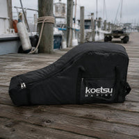 Large Capacity Outboard Engine Storage Bag Portable Outboard Engine Bag Thick Padded Wear Resistant for Marine Use, Boating
