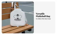 Pickleball Paddle Cover Portable Pickleball Racket Case Single Racket Case Lightweight Fastener Ed Paddle Bag Easy to Carry