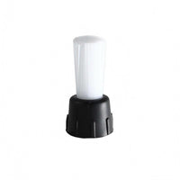 Dense Bristles Coffee Machine Brush Head Removable Replacement Brush Head Ribbed Collar Maintenance Tool Plastic Base