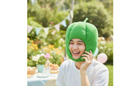Green pepper Fuzzy Headpiece Costume Green pepper Hat Comfortable Accessory for Photo Shoots