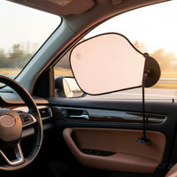 Heat Insulation Car Side Window Sunshade Protection Adjustable Sun Blocker Foldable Design Computer Monitor Glare Screen for Passengers