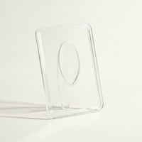 Frame Vase Modern Clear Acrylic Vase Flower Arrangement Holder Contemporary Unique for Minimalists, Desk, Living Room