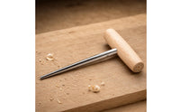 2 Pieces Guitar Bridge Pin Reaming Tool Chamfering BridgeHole Reaming Tool Metal Shaft for Luthiers